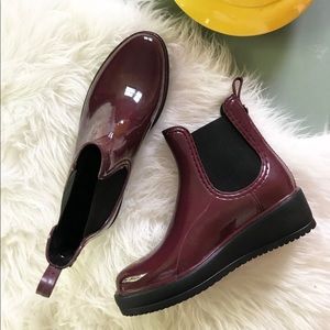 Nicole Miller Platform Rain Boot